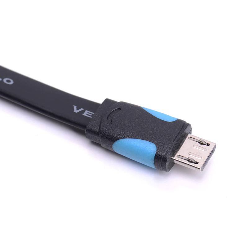 Cáp dẹp sạc và truyền dữ liệu VENTION Micro USB 2.0 dành cho Samsung
