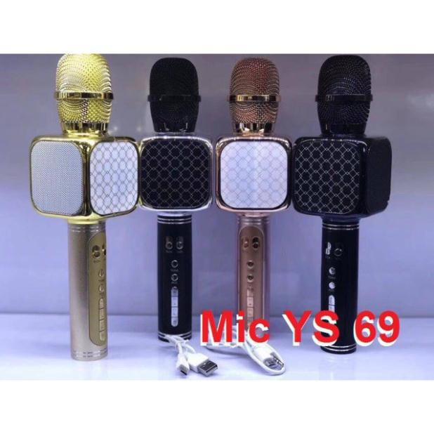 Mic  karaoke YS 69 hàng cực chất - hát hay - BH 6 tháng 1 đổi 3