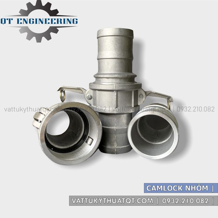 Khớp nối Camlock Nhôm , Hàng VN  | DN25-DN50