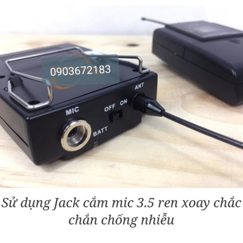 MICRO CÀI ÁO ĐEO TAI CHUYÊN NGHIỆP SIÊU NHỎ GỌN  G8I CHO 2 NGƯỜI