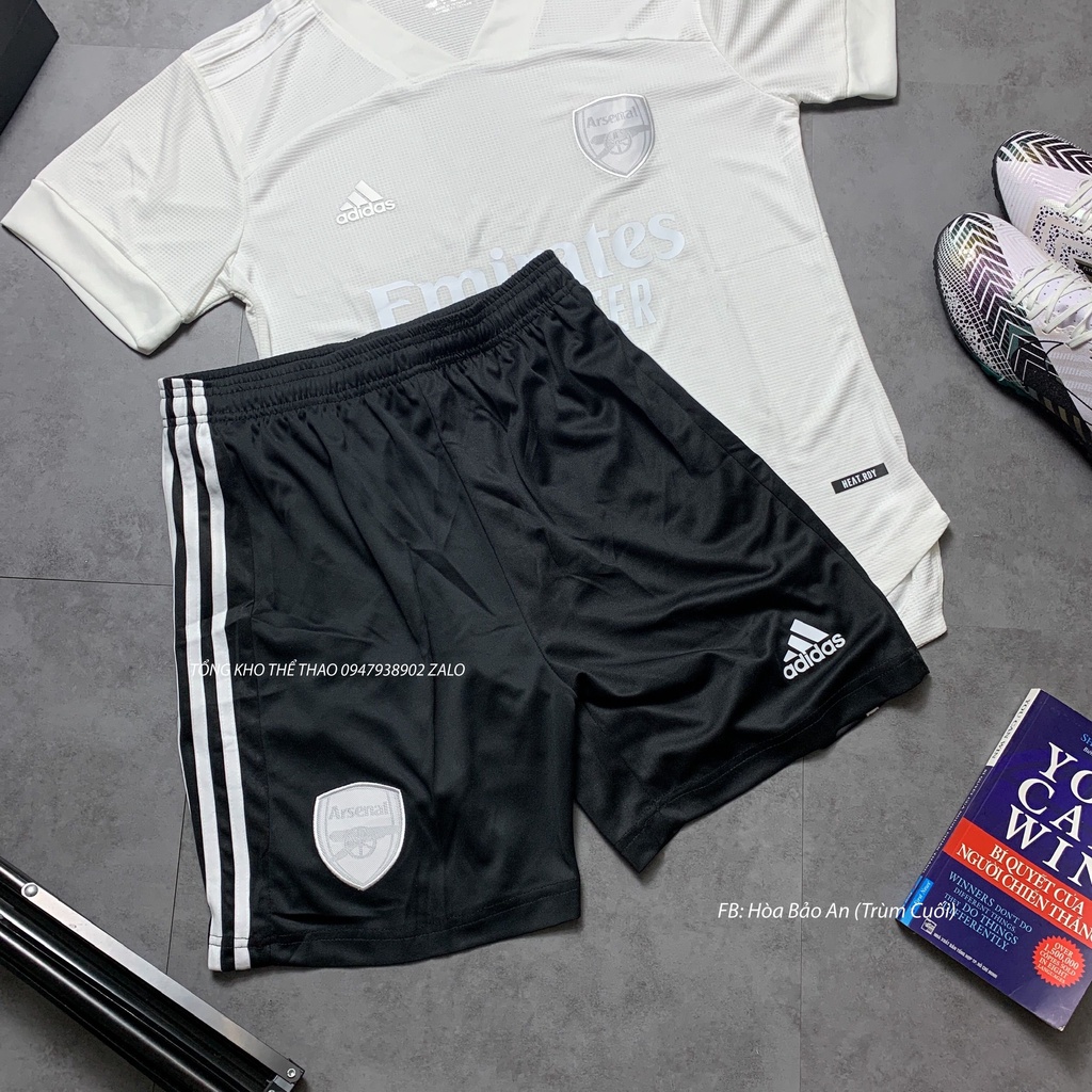 Bộ Quần Áo Bóng Đá CLB Arsenal Training 2022 màu trắng hàng cao cấp Thailand