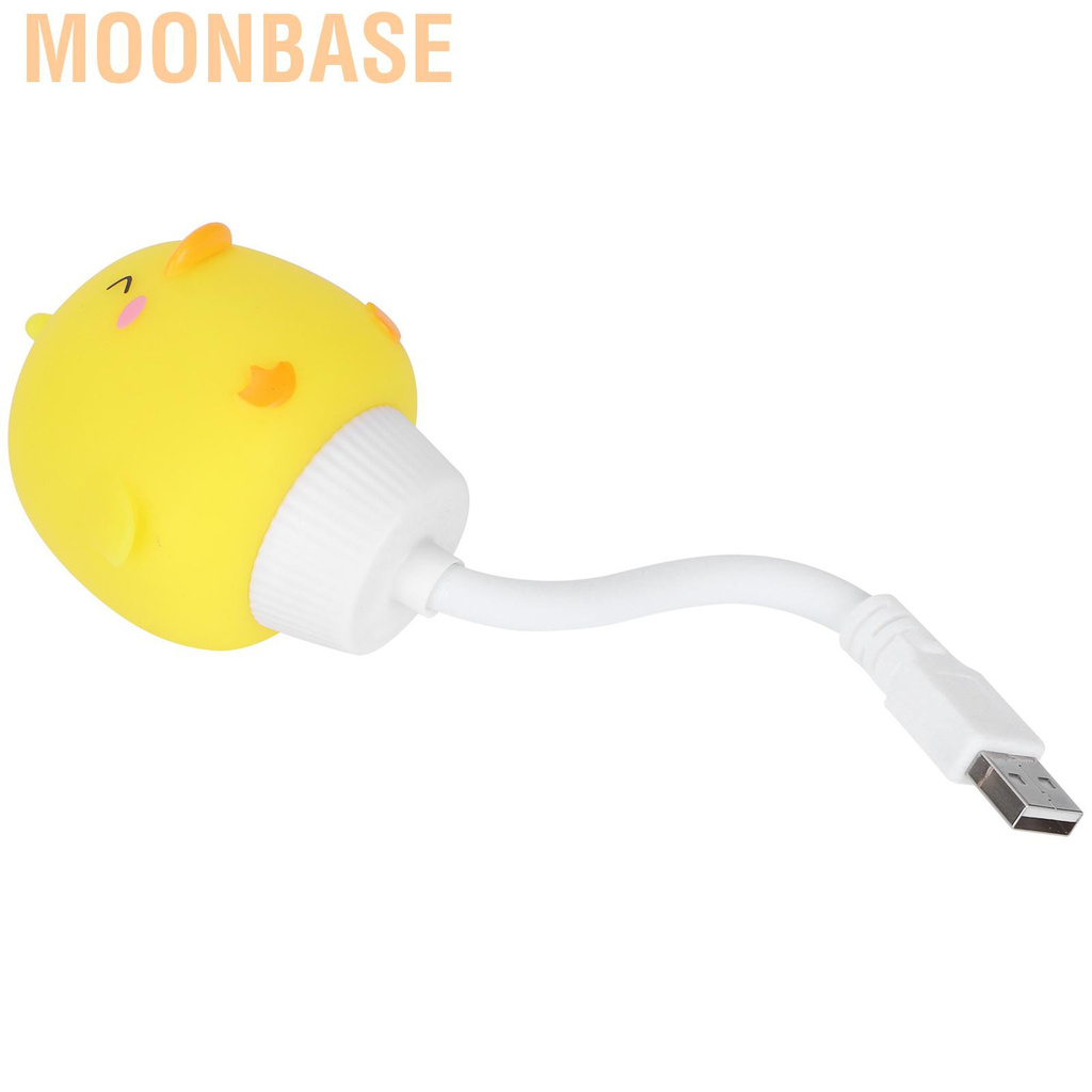 Moonbase Duck‑Shaped Light 360 Degrees Flexible LED Night Lamp Bedroom Decor for Children Baby USB Powered