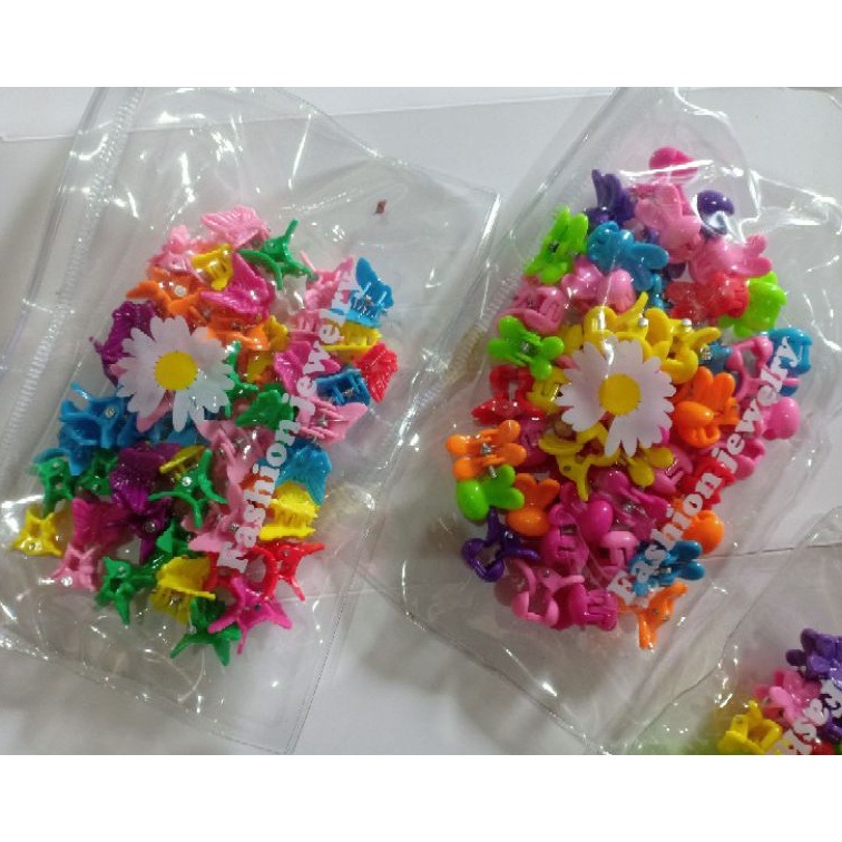 Set 50 Kẹp Tóc Càng Cua công chúa cho bé gái