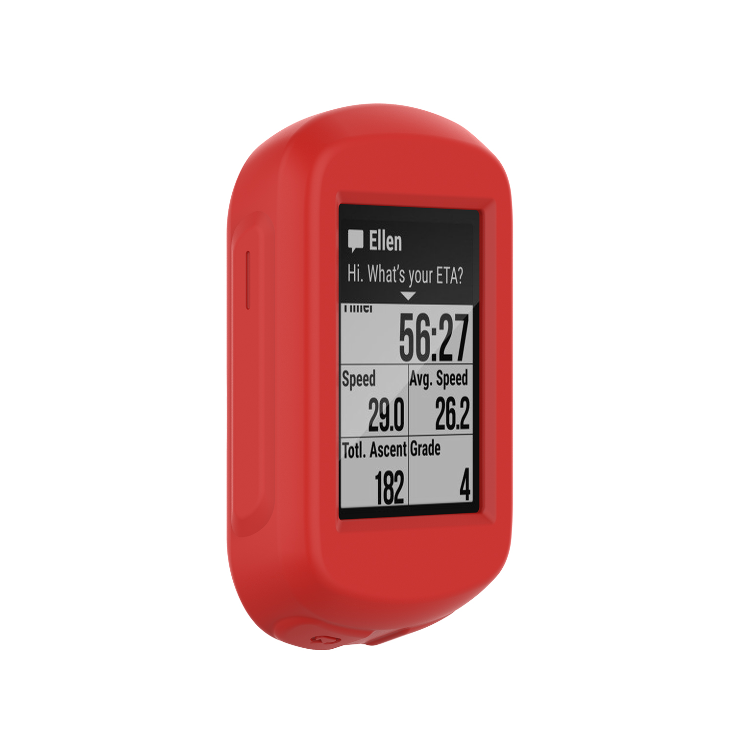 Ốp Silicone Bảo Vệ Mặt Đồng Hồ Garmin Edge130 Plus / Edge130