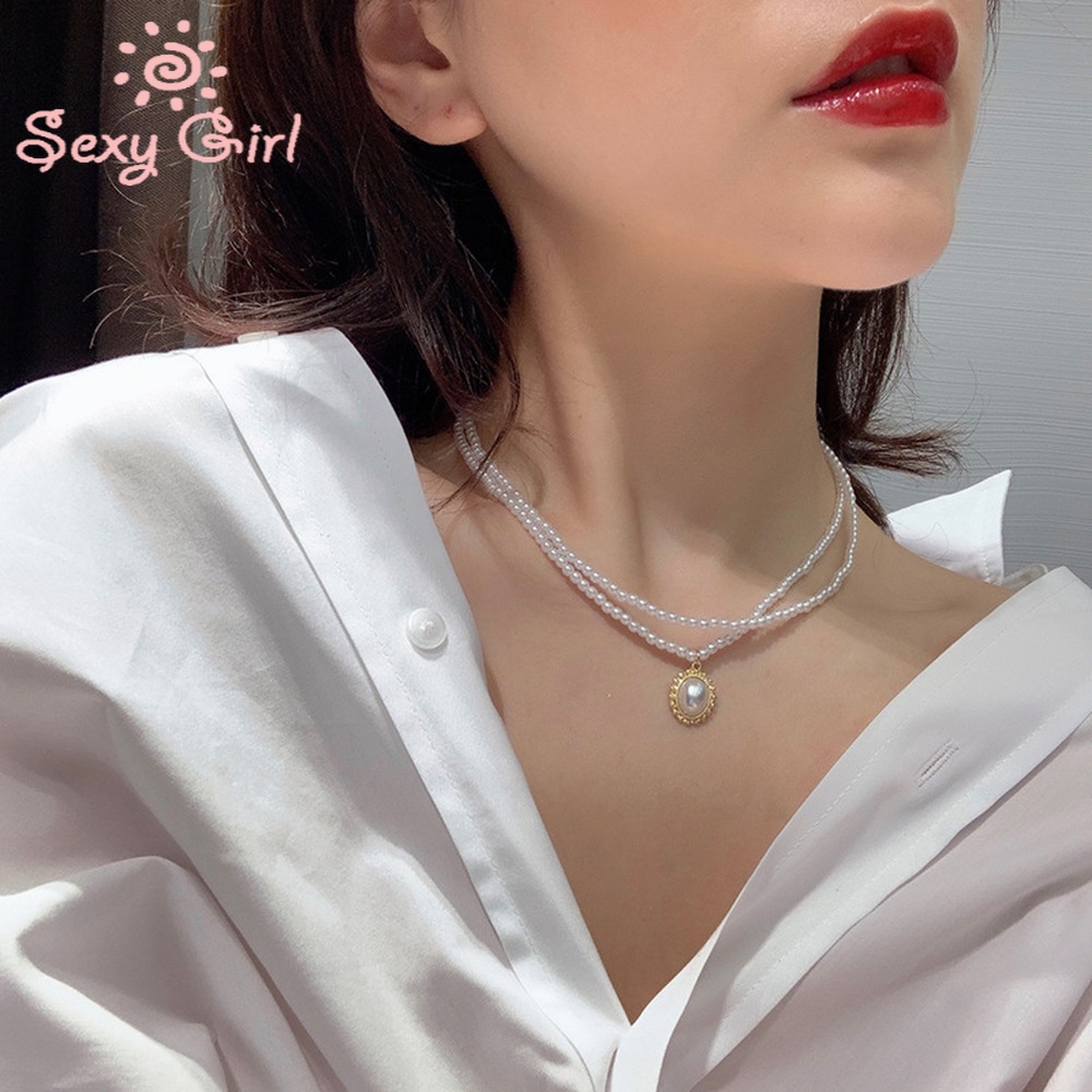 Vòng cổ Ngọc Trai Thời Trang Dành Cho Nữ