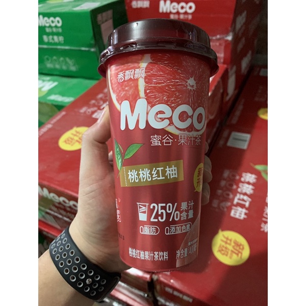 Trà trái cây MECO 400ml | đậm đà vị trà - thơm vị trái cây