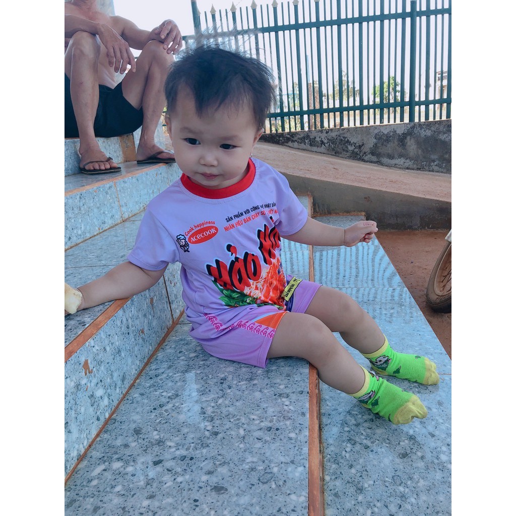 [Mã SHOPGF091 giảm 20% đơn 150k] Quần áo mỳ tôm hảo hảo chất đẹp đủ size trẻ con đến người lớn | BigBuy360 - bigbuy360.vn