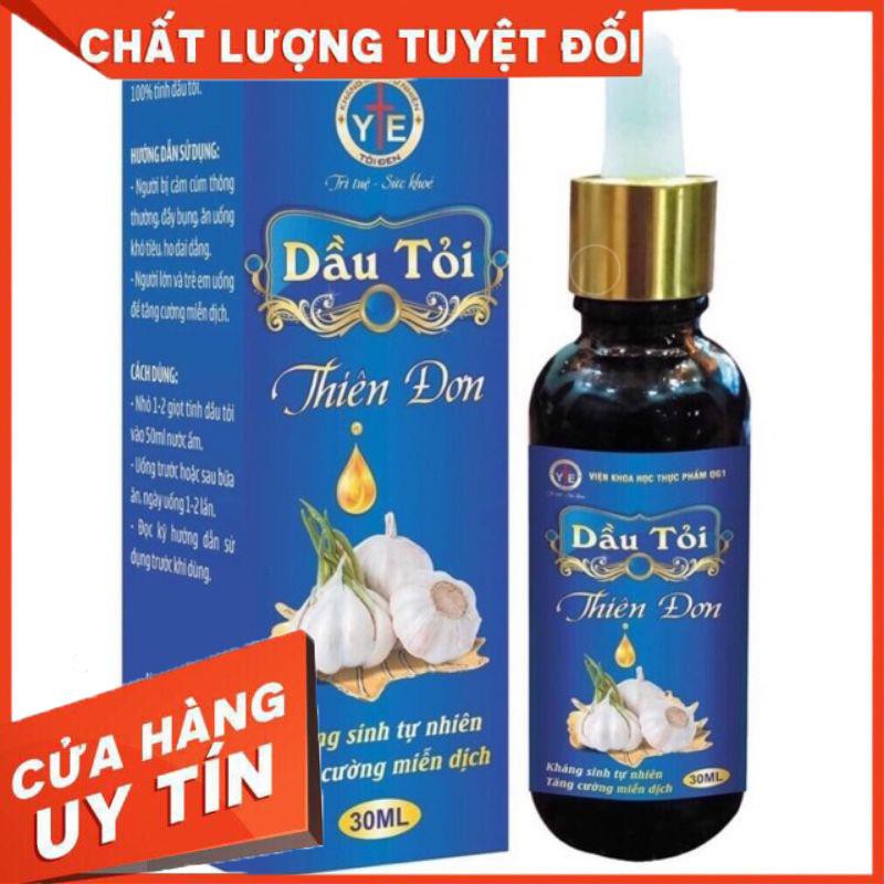 Tinh dầu tỏi đen nguyên chất 30ml hàng chính hãng