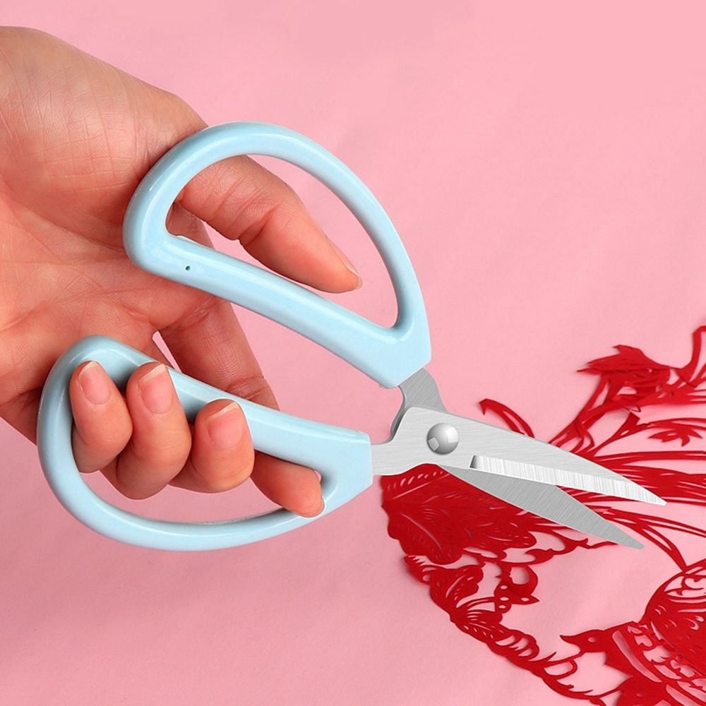 Kéo cắt vải bằng thép không gỉ nhiều màu sắc tiện dụng