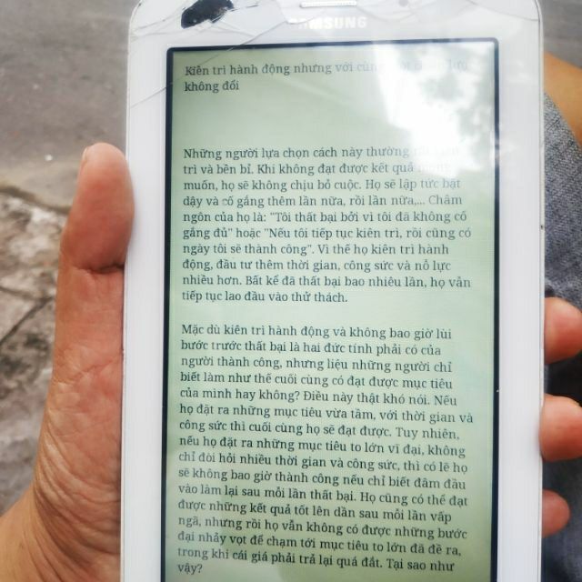 MÁY TÍNH BẢNG SAMSUNG  GALAXY TAB 3V CHÍNH HÃNG bị nứt kính giá rẻ | BigBuy360 - bigbuy360.vn