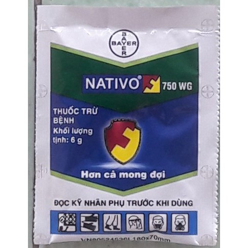 Thuốc trừ bệnh Nativo 750WG 6gr