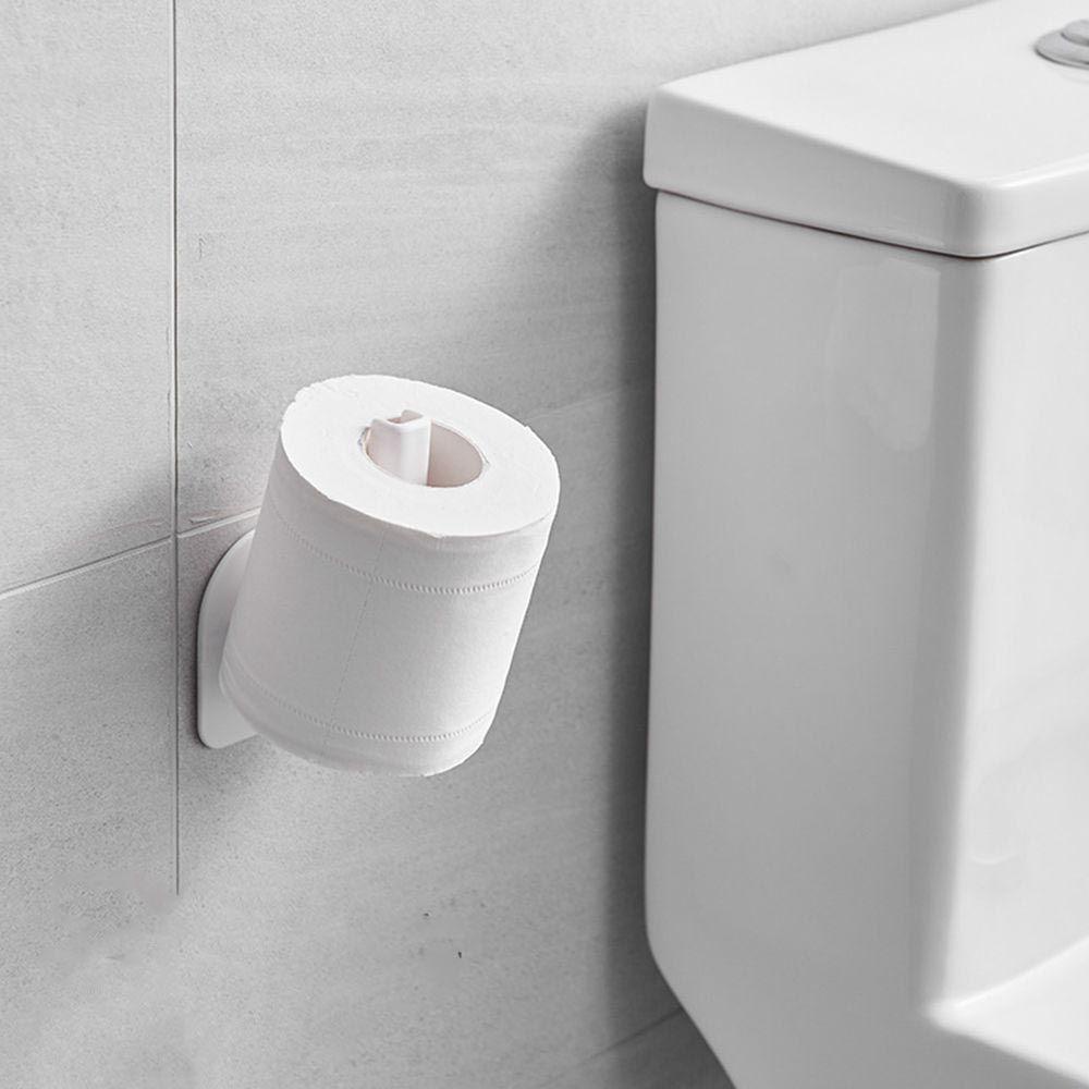 SJJL Giá Treo Khăn Giấy Cuộn Bằng Nhựa Tự Dính Gắn Tường Tiện Dụng Cho Nhà Bếp
