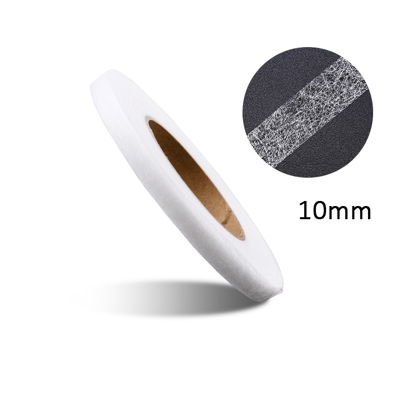 Cuộn Băng Keo Hai Mặt Màu Trắng / Đen Dài 70 Yards Dùng Trong May Vá DIY