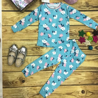 Combo 5 bộ tay dài 5 bộ ngắn cho bé gái 8-24kg