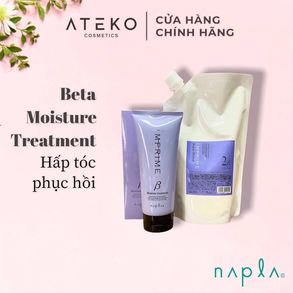 Kem hấp tóc Imprime Moisture Treatment Beta Napla Nhật Bản