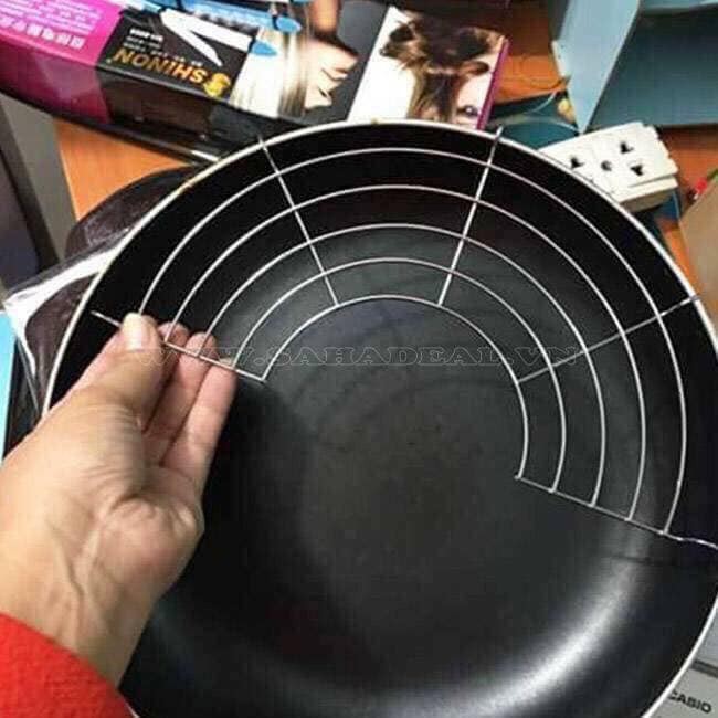 [Hot]-VỈ GÁC CHẢO CHIÊN ĐƯỢC LÀM BẰNG INOX CHẤT LƯỢNG CAO