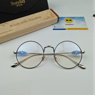 Gọng kính cận chrome CH03