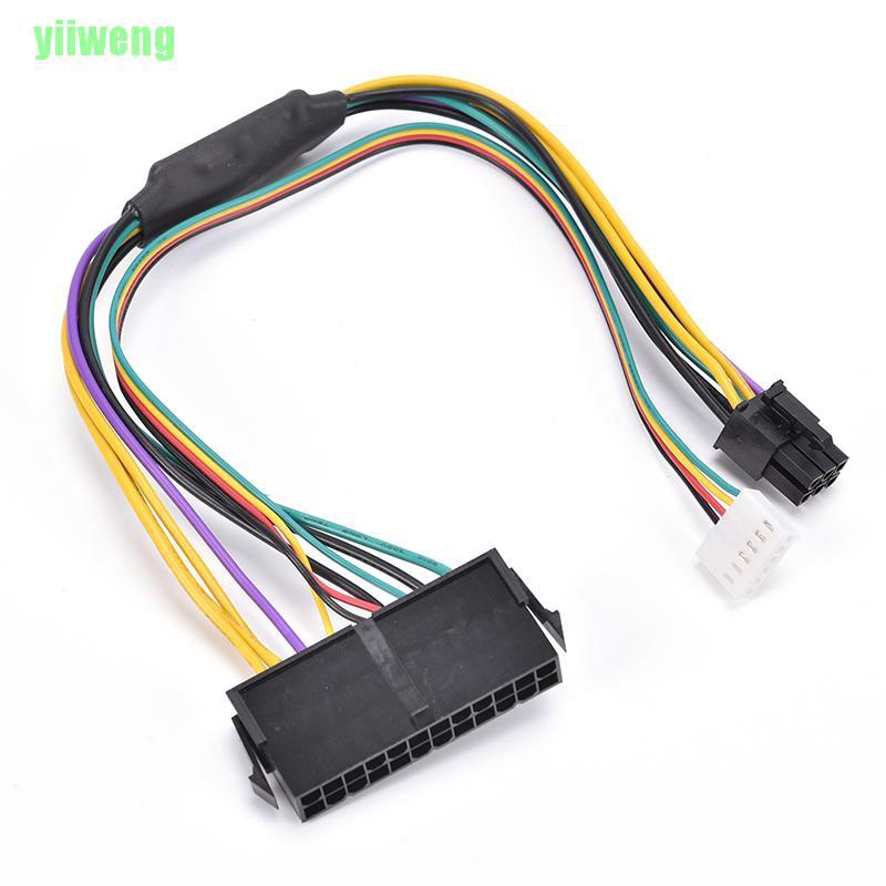 Dây Cáp Chuyển Đổi 24-pin Sang 6-pin Pci-e Psu 18awg Hp Z230