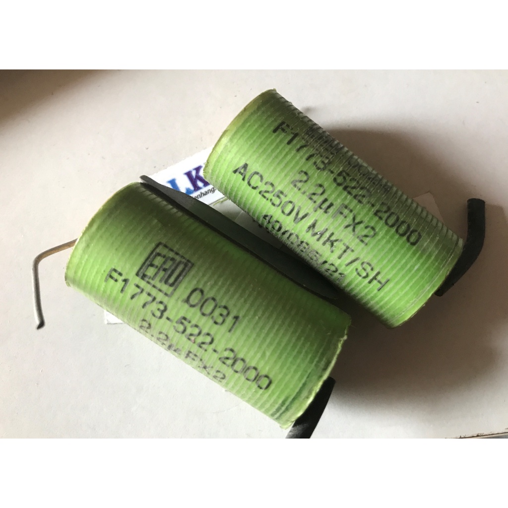 Tụ âm thanh phân tần MKP 250V 2.2uF chính hãng ERO - tháo máy