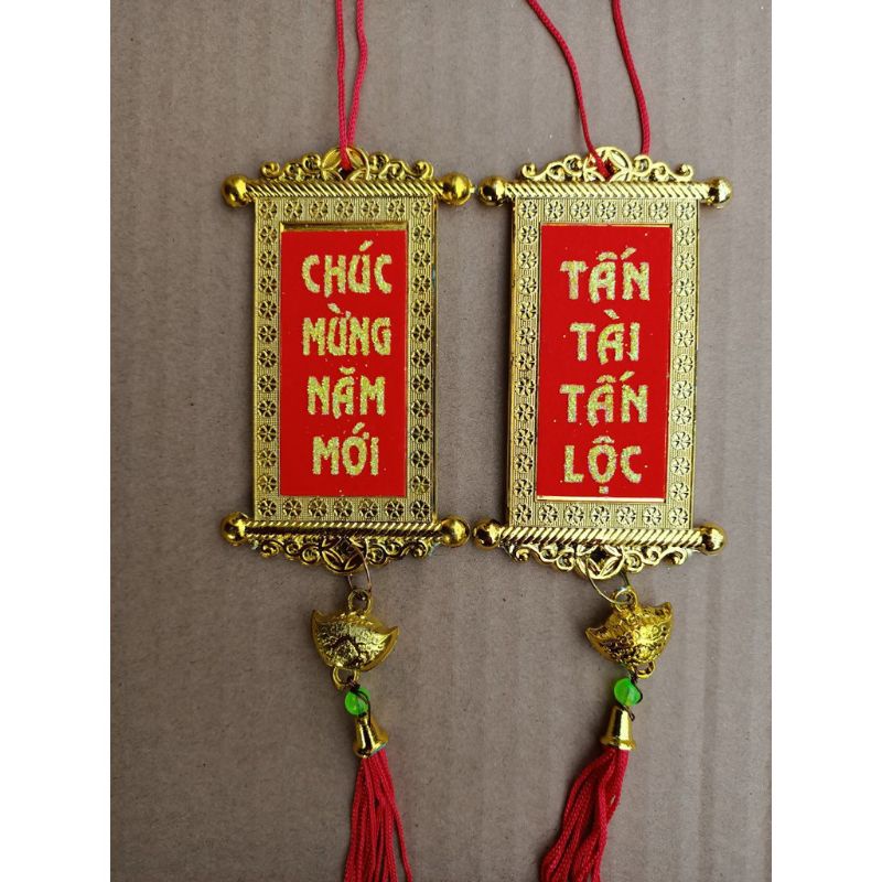 combo 10cái Khánh liễng, dây treo trang trí cây mai đào tết