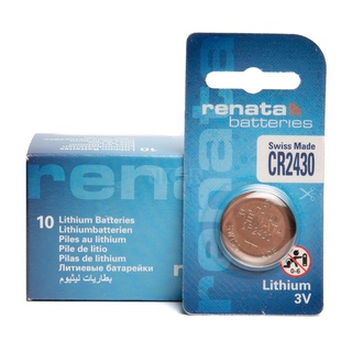 Pin Lithium CR2430 3v Renata (100% Chính hãng Thụy Sĩ)
