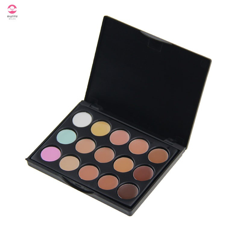 (Hàng Mới Về) Bảng Kem Che Khuyết Điểm 15 Màu Chuyên Nghiệp | BigBuy360 - bigbuy360.vn