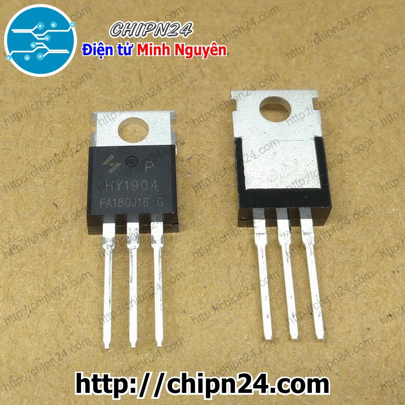 [1 CON] Mosfet HY1904 TO-220 90A 40V Kênh N (1904)