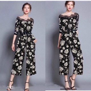 Jumpsuit hoa Cati