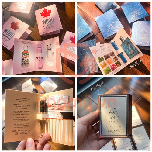 Set nước hoa Sample 5 ống ngẫu nhiên