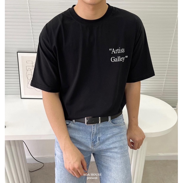 Áo Thun Tay Ngắn - Artists Gallery Black T-Shirt