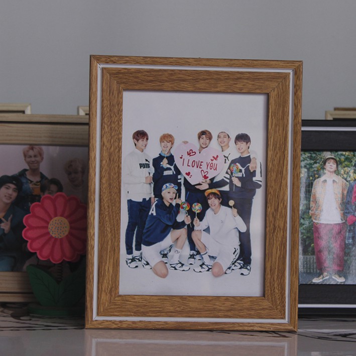 Khung ảnh BTS + in ảnh theo yêu cầu
