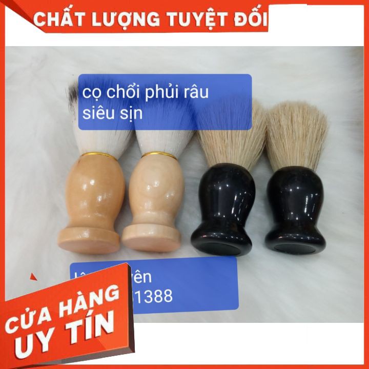 Cọ phủi tóc , Chổi vệ sinh râu FREESHIPTHIẾT KẾ XINH XẮN NHỎ GỌN TIỆN DỤNG CHO BARBER SHOP TÓC NAM THOA KEM CẠO RÂU