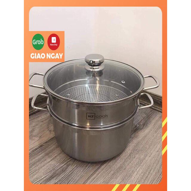 BỘ NỒI XỬNG HẤP 28cm thương hiệu HT Cook (công ty sản xuất nồi Fivestar)