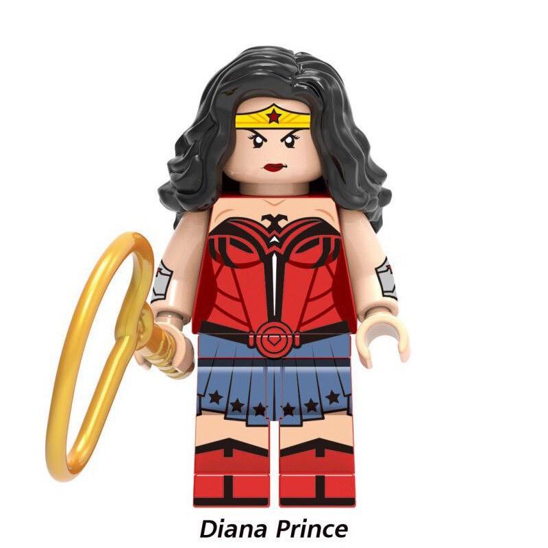 Mô Hình Đồ Chơi Nhân Vật Siêu Anh Hùng Diana Prince Barbara Minerva Steve Trevor Cheetah