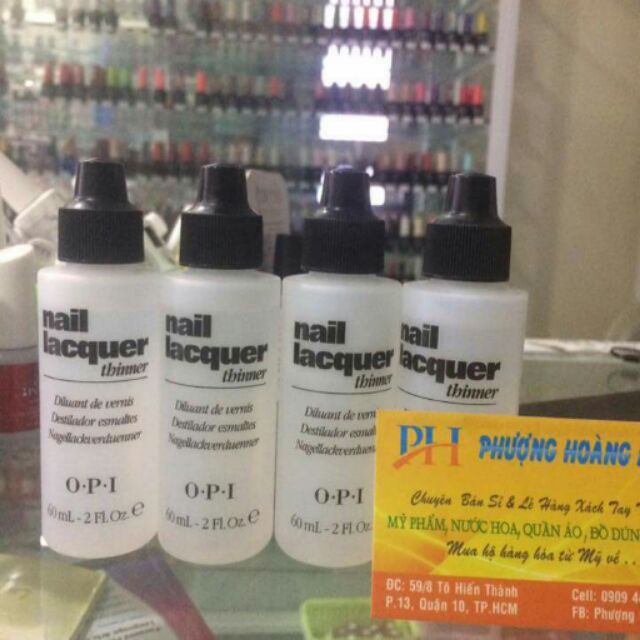 ✨Nước pha loãng sơn móng OPI Lacquer Thinner 60ml💅🏻💥