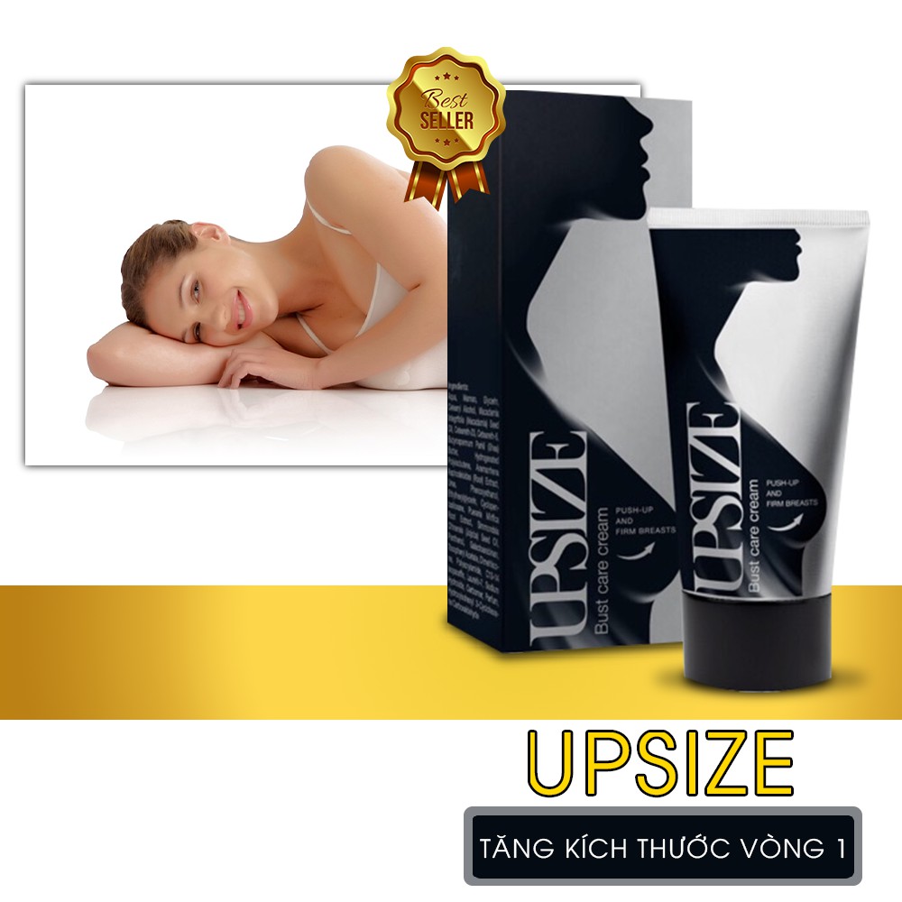 [Liệu Trình 3Tuýp] Kem Nở Ngực UPSIZE Của Nga - Giúp Tăng Vòng 1 Từ 3-5 Size Áo Chỉ Sau 1 Liệu Trình (Tuýp 50ml). | BigBuy360 - bigbuy360.vn