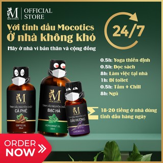 Tinh Dầu Thiên Nhiên Mocotics 10ml | Tự Chọn Mùi | Có Giấy Kiểm Định Của QUATEST3