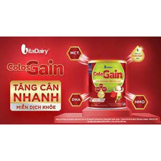 (Date mới) Sữa bột Colos Gain 800gr