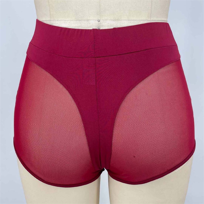 Quần Short Khiêu Vũ Phối Lưới Thời Trang Quyến Rũ Cho Nữ