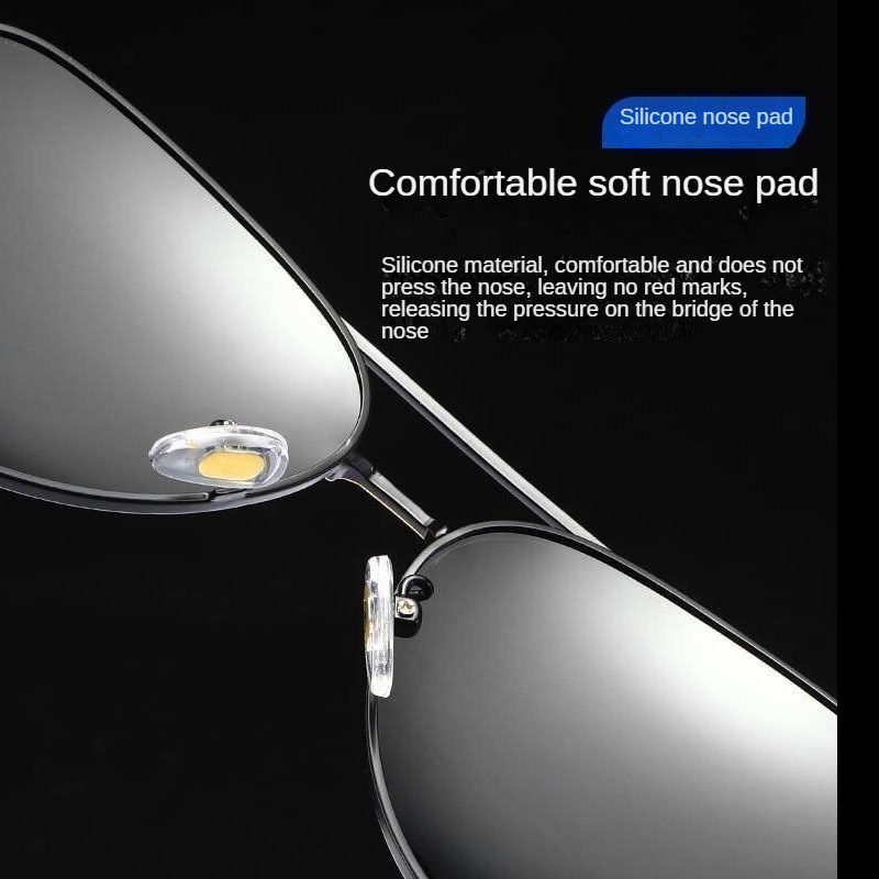 Kính râm cho nam kính râm đổi màu ngày và đêm kính râm nhìn ban đêm gương lái xe phân cực