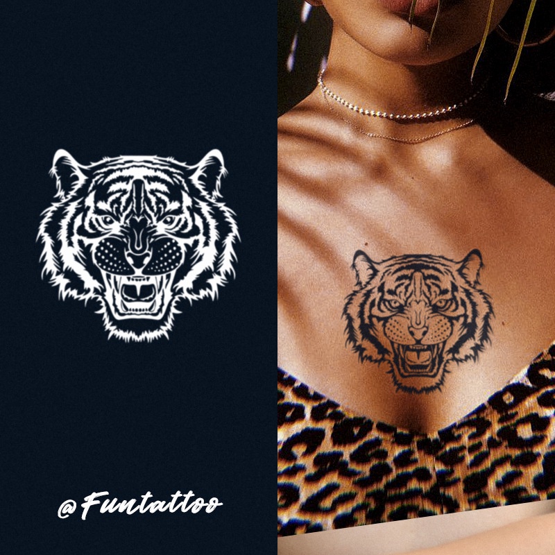 Hình xăm dán tạm thời 10 x 15 cm Unisex chống thấm nước có thể kéo dài đến 15 ngày JIAMIN Magic Tattoo QH138C