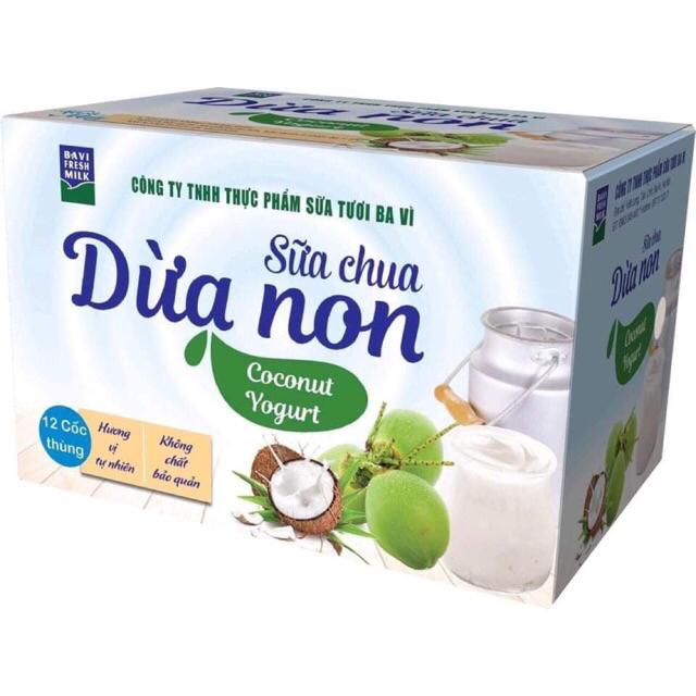 Sữa chua dừa non Ba Vì