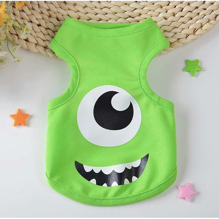Áo Vải Cotton Cho Chó Mèo Mùa Hè