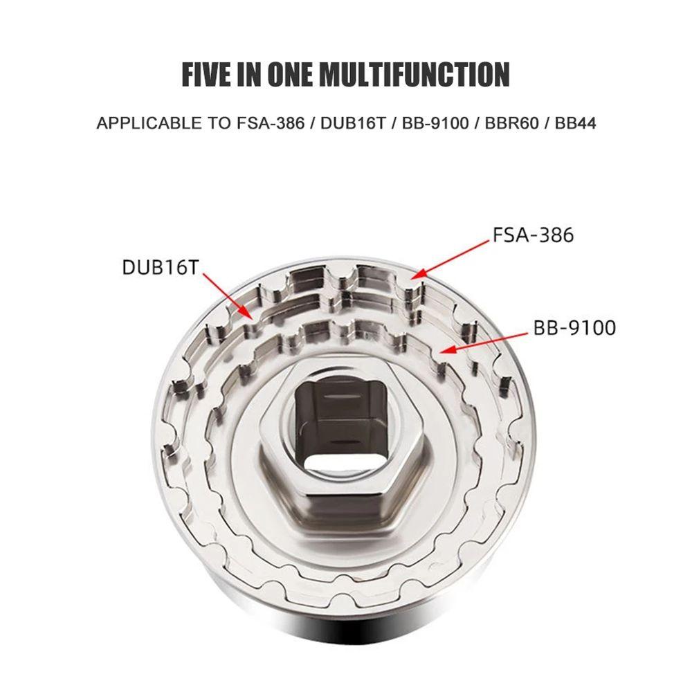 Dụng Cụ Tháo Lắp Khung Dưới Xe Đạp Cá Nhân 5 Trong 1