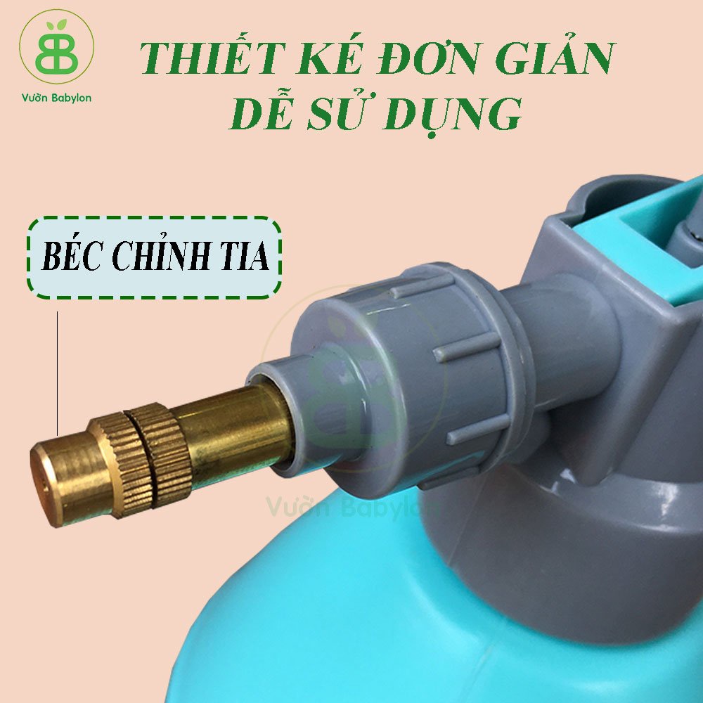 Bình Xịt Tưới Cây Phun Sương Gose (2-3L) - Bình Tưới Cây Chất Lượng Cao, Bền, Đẹp