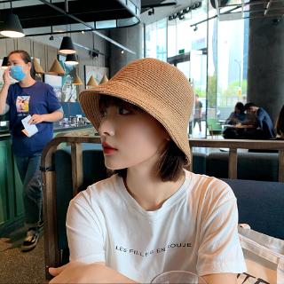 Mũ Cói Vành Nhỏ Che Nắng Phong Cách Hàn Quốc Thời Trang Đi Biển Mùa Hè Cho Nữ