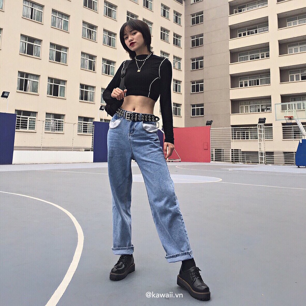 ulzzang [Có sẵn] Giày ALLEY OXFORDS bằng da thắt dây cao cấp (Ảnh thật shop tự chụp) | BigBuy360 - bigbuy360.vn
