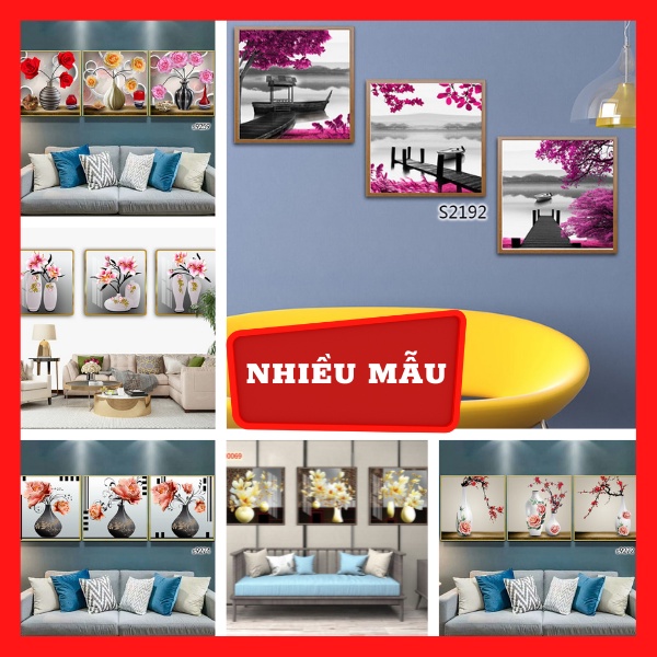 Tranh treo cầu thang đẹp - Gỗ MDF Hàn Quốc GP