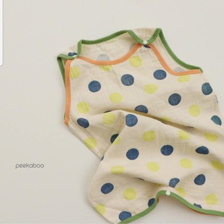 Túi ngủ hè chấm bi Peekaboo