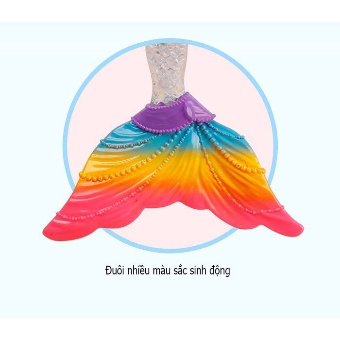 Búp Bê 12 Khớp Linh Hoạt Nàng Tiên Cá Xinh Đẹp